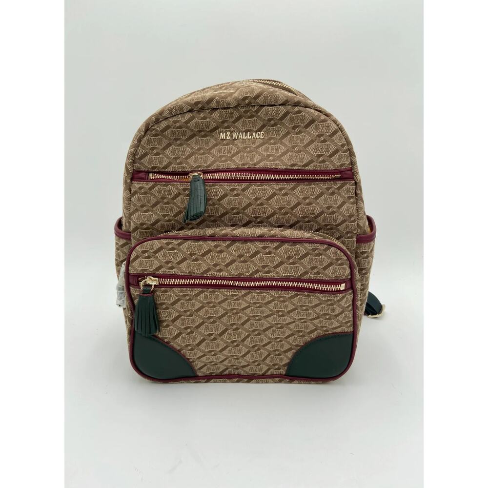 MZ Wallace Crosby Backpack Ivy Jacquard